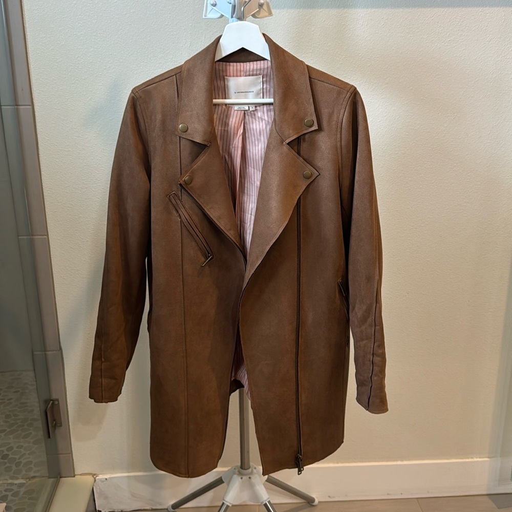 Women’s Anthropologie Long Brown Moro Jacket | Size Small